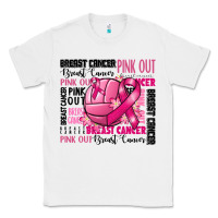 White volleyball pink out breast cancer Classic Tee - RanaPortraitStore