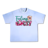 Grape Ice feeling lucky Urban Heavy Tee - OliviaCreatesArt
