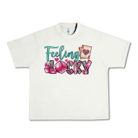 Pistachio feeling lucky Urban Heavy Tee - OliviaCreatesArt