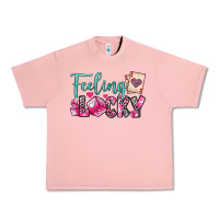 Salmon feeling lucky Urban Heavy Tee - OliviaCreatesArt