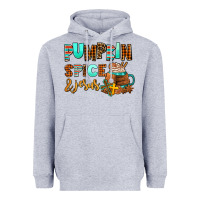 Heather Grey pumpkin spice and jesus Heavyweight Hoodie - AdoDesignShop