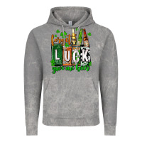 Cloud Rock St. Patrick's Forget luck give me beer Vintage Hoodie - OliviaCreatesArt