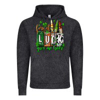 Vintage Black St. Patrick's Forget luck give me beer Vintage Hoodie - OliviaCreatesArt