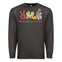 Smoke peace love easter Premium Sweatshirt - AdoDesignShop