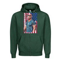 Sports Green Dwayne The Rock Johnson Men Gift Zipper Hoodie - maiPhamDesign