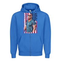 True Royal Dwayne The Rock Johnson Men Gift Zipper Hoodie - maiPhamDesign