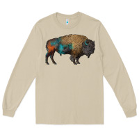 Mushroom leopard bison Long Sleeve Tee - RanaPortraitStore