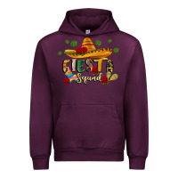 Mauve Wine fiesta squad Urban Hoodie - JahusDesignShop
