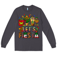 Smoke Let's Fiesta Mexico Coffee Cups With Cactus Long Sleeve Tee - FaDigitalArtStudio