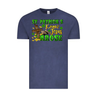 Vintage Denim St. Patrick's know Jesus arose Vintage Tee - CowGirlArtShop