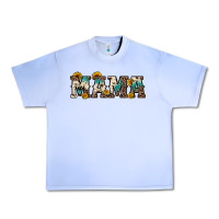 Grape Ice mama sunflower leopard Urban Heavy Tee - OliviaCreatesArt