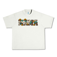 Pistachio mama sunflower leopard Urban Heavy Tee - OliviaCreatesArt