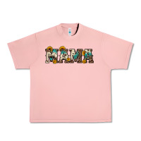 Salmon mama sunflower leopard Urban Heavy Tee - OliviaCreatesArt