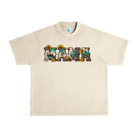 Sandshell mama sunflower leopard Urban Heavy Tee - OliviaCreatesArt