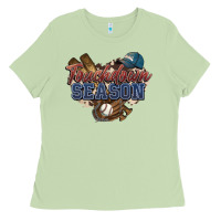Matcha Touchdown season Baseball Ladies Tee - HowdyJamesFarm