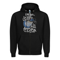 Black Little can of hate movie special dalek Zipper Hoodie - maiPhamDesign