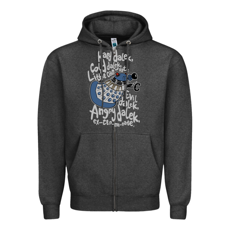 Little Can Of Hate Movie Special Dalek Zipper Hoodie by maiPhamDesign | Teevron