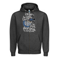 Charcoal Heather Little can of hate movie special dalek Zipper Hoodie - maiPhamDesign