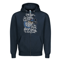 Navy Little can of hate movie special dalek Zipper Hoodie - maiPhamDesign