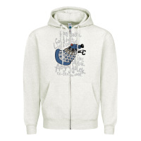 Oatmeal Heather Little can of hate movie special dalek Zipper Hoodie - maiPhamDesign