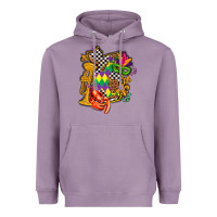 Lavender mississippi map mardi gras Heavyweight Hoodie - AdoDesignShop