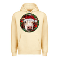 Pina Colada Hereford Cow Christmas Premium Hoodie - RanaPortraitStore
