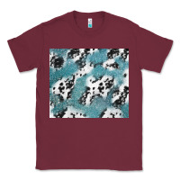 Burgundy teal glitter and cowhide Classic Tee - TumblerDesignByShophia