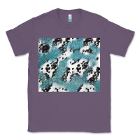Lavender teal glitter and cowhide Classic Tee - TumblerDesignByShophia