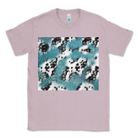 Lilac teal glitter and cowhide Classic Tee - TumblerDesignByShophia