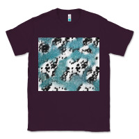 Plum teal glitter and cowhide Classic Tee - TumblerDesignByShophia