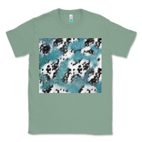 Sage teal glitter and cowhide Classic Tee - TumblerDesignByShophia