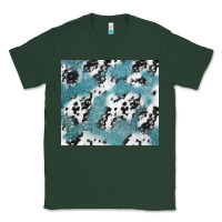 Sports Green teal glitter and cowhide Classic Tee - TumblerDesignByShophia