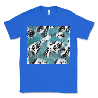 True Royal teal glitter and cowhide Classic Tee - TumblerDesignByShophia