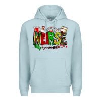 Blue Mist Nurse Juneenth Premium Hoodie - CowhideDigitalArt