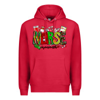 Cardinal Nurse Juneenth Premium Hoodie - CowhideDigitalArt
