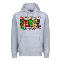 Heather Grey Nurse Juneenth Premium Hoodie - CowhideDigitalArt