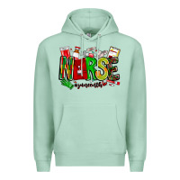 Seafoam Nurse Juneenth Premium Hoodie - CowhideDigitalArt