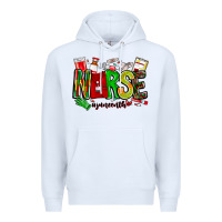 White Nurse Juneenth Premium Hoodie - CowhideDigitalArt