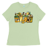 Matcha Honey bee coffee cups Ladies Tee - HowdyJamesFarm