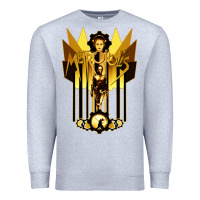 Heather Grey #metropolis drama Premium Sweatshirt - maiPhamDesign