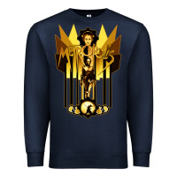 Navy #metropolis drama Premium Sweatshirt - maiPhamDesign