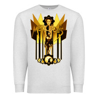 Oatmeal Heather #metropolis drama Premium Sweatshirt - maiPhamDesign