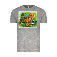 Cloud Rock St. Patrick's Day gnomies with truck tumbler Vintage Tee - HowdyJamesFarm
