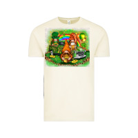 Vintage Arctic St. Patrick's Day gnomies with truck tumbler Vintage Tee - HowdyJamesFarm