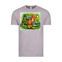 Vintage Zinc St. Patrick's Day gnomies with truck tumbler Vintage Tee - HowdyJamesFarm