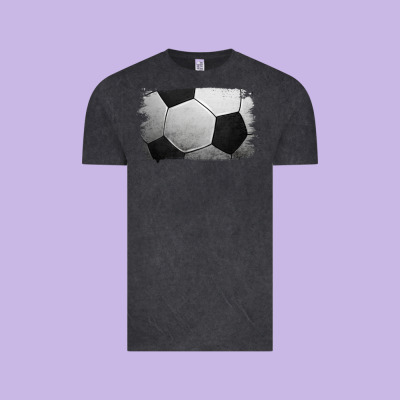 Soccer Brushstroke Vintage Tee Designed By Jasminsmagicworld