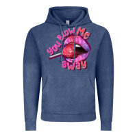 Vintage Denim You blow me away Valentine's Day Vintage Hoodie - FaDigitalArtStudio
