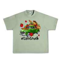 Oil Green tacotruck olivia Urban Heavy Tee - OliviaCreatesArt