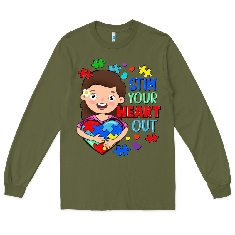Stim Your Heart Out Long Sleeve Tee by FaDigitalArtStudio | Teevron