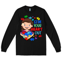 Black Stim your heart out Long Sleeve Tee - FaDigitalArtStudio